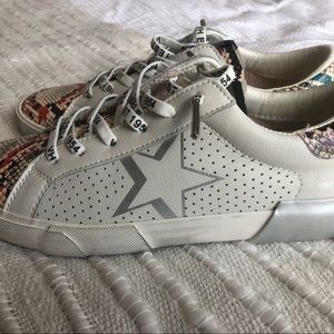 Vintage Havana Snake Print Shoes NWOT